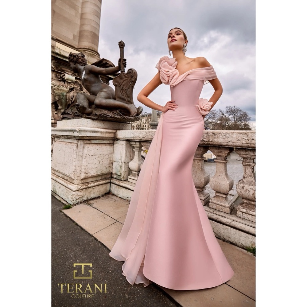 Terani Couture Rose Gown 242M3342